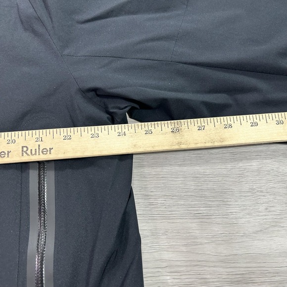 Lululemon Jacket Mens XL Black Full Zip Windbreaker Reflective Running Cycling - Picture 15 of 16